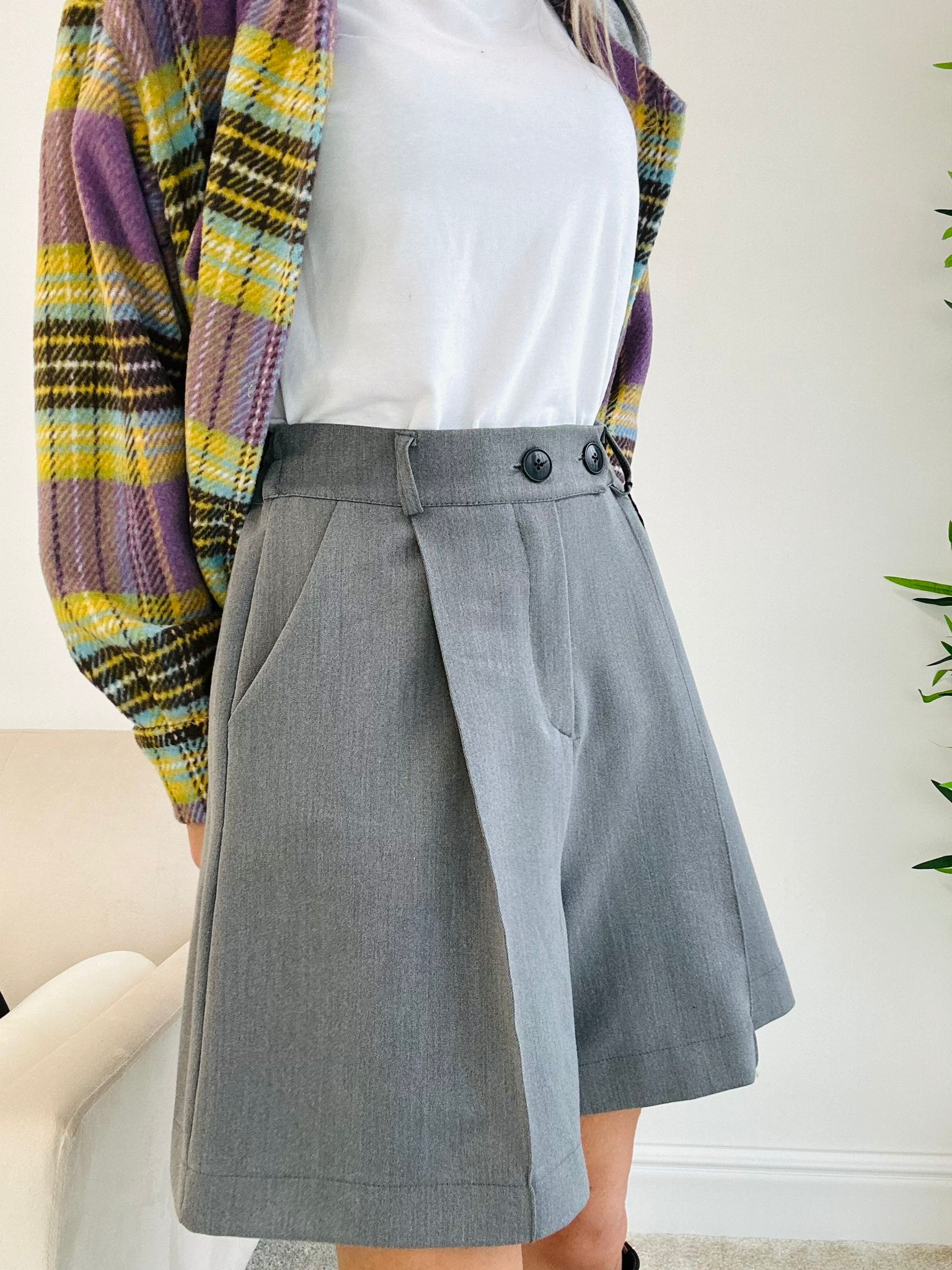 Pantaloncino Oliver - Grigio