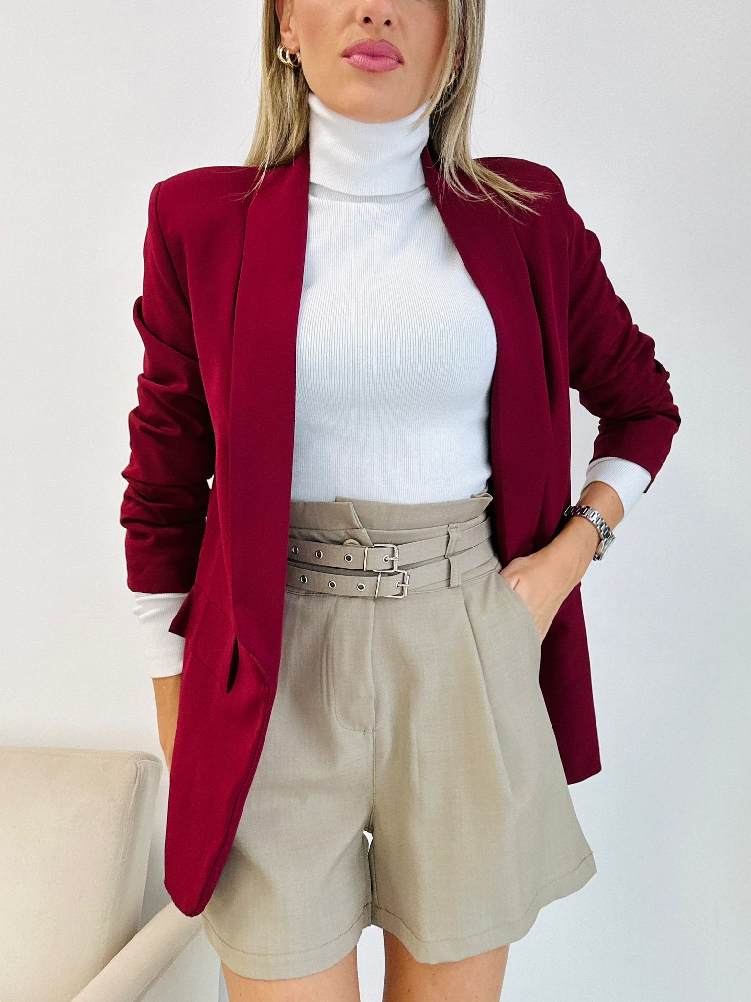 Blazer Sharon - Bordeaux