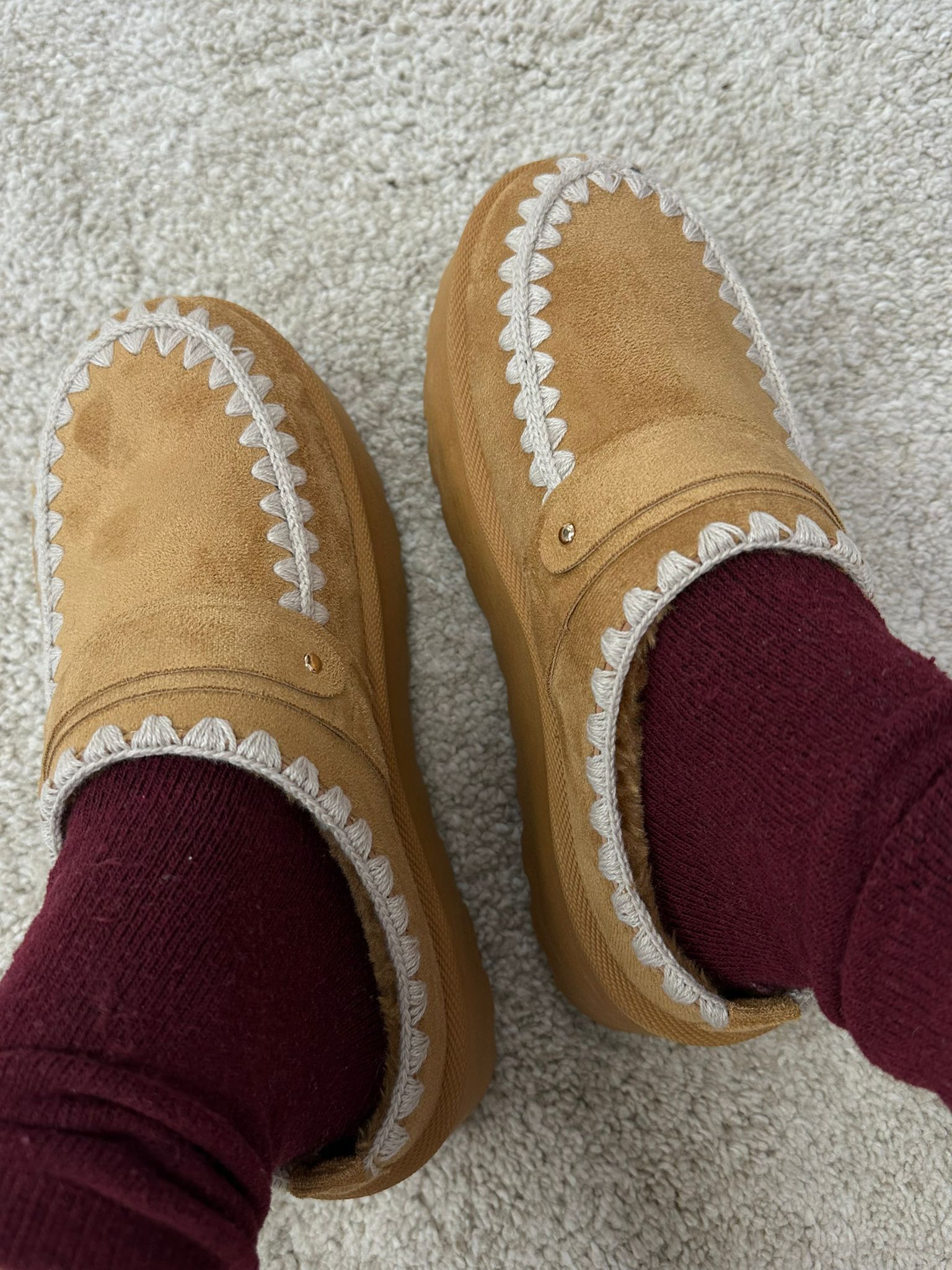 Slippers Camel