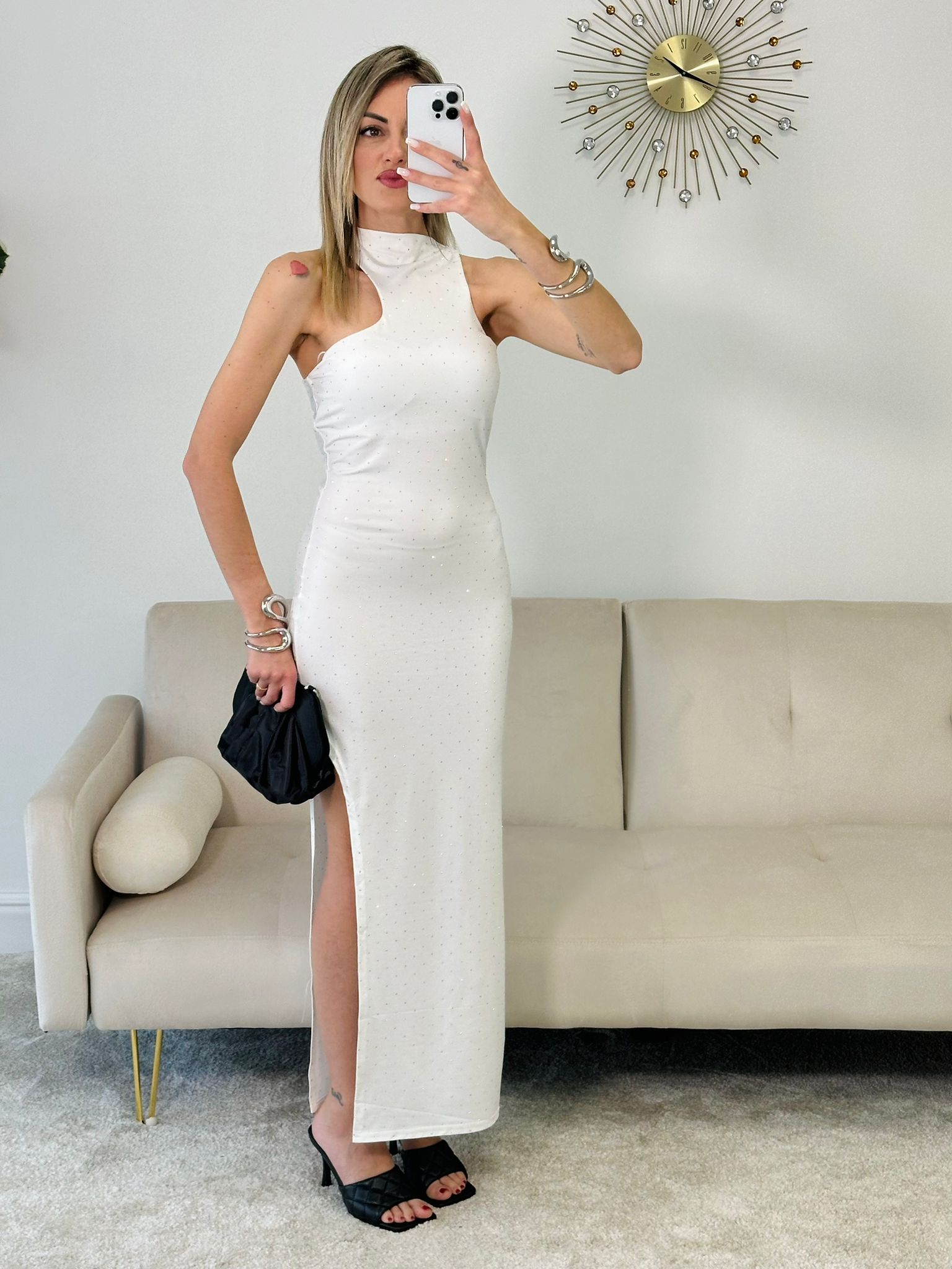 Melissa-Kleid – Weiß