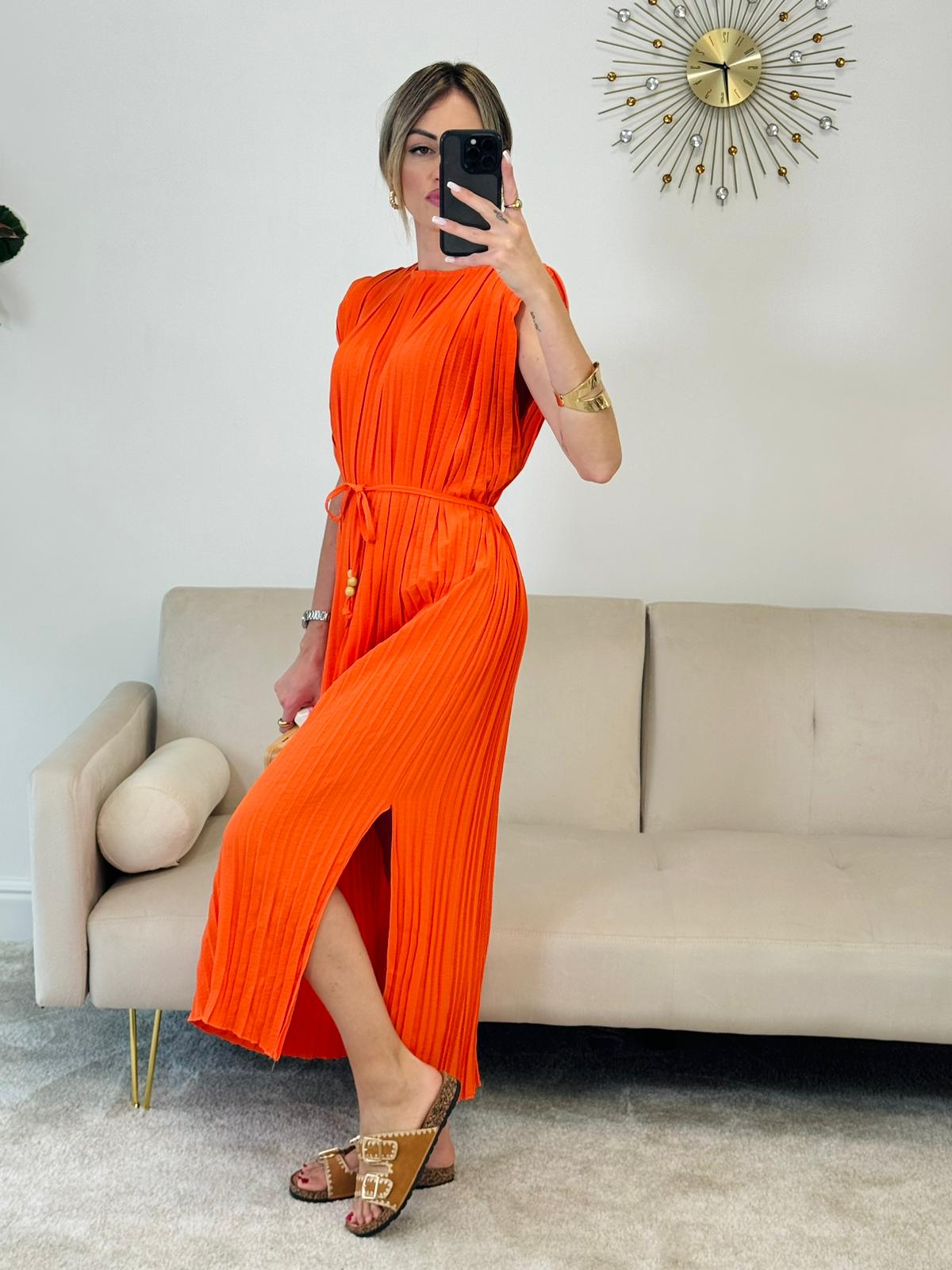 Robe Flora - Orange