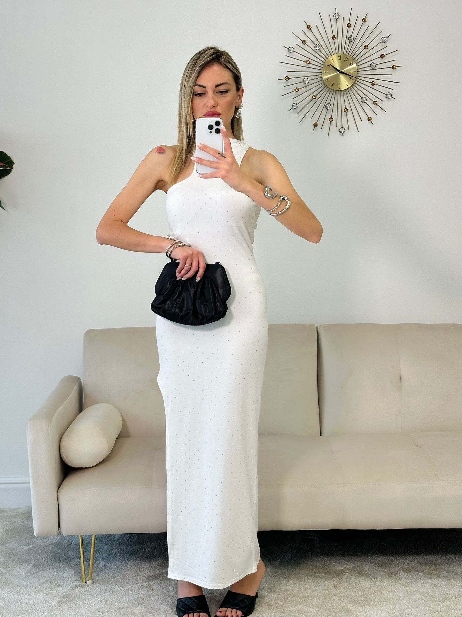 Melissa-Kleid – Weiß