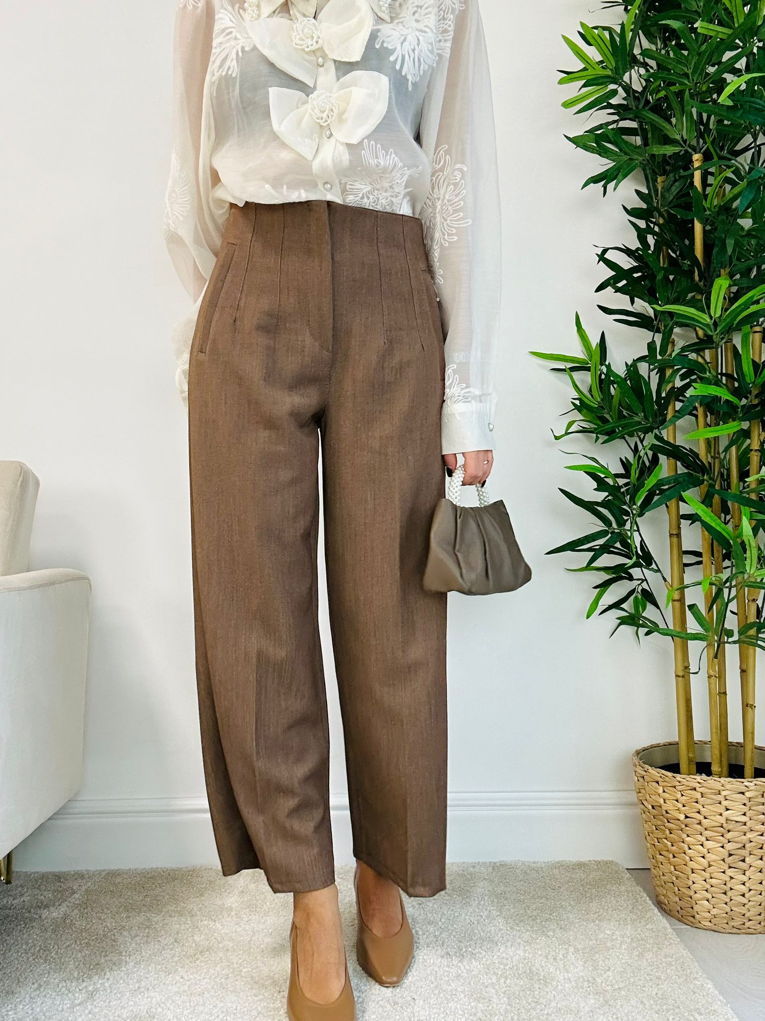 Pantalone Miranda - Marrone