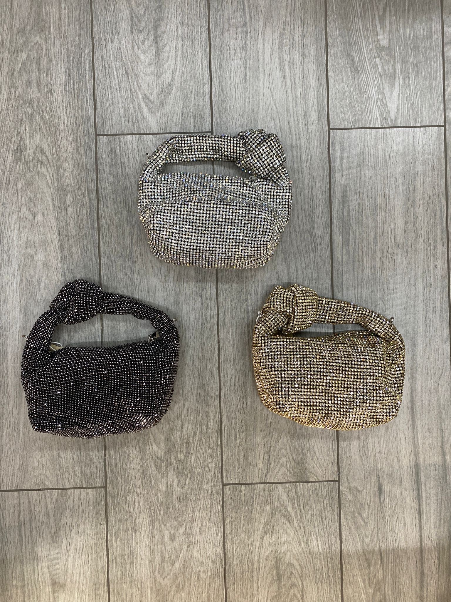 Pochette con strass - Vari colori