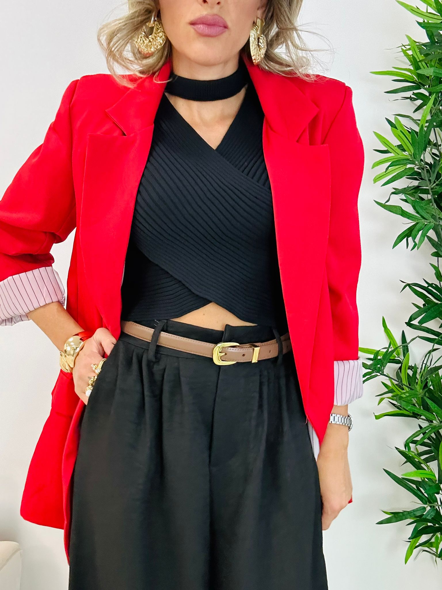 Blazer Dana - Rosso