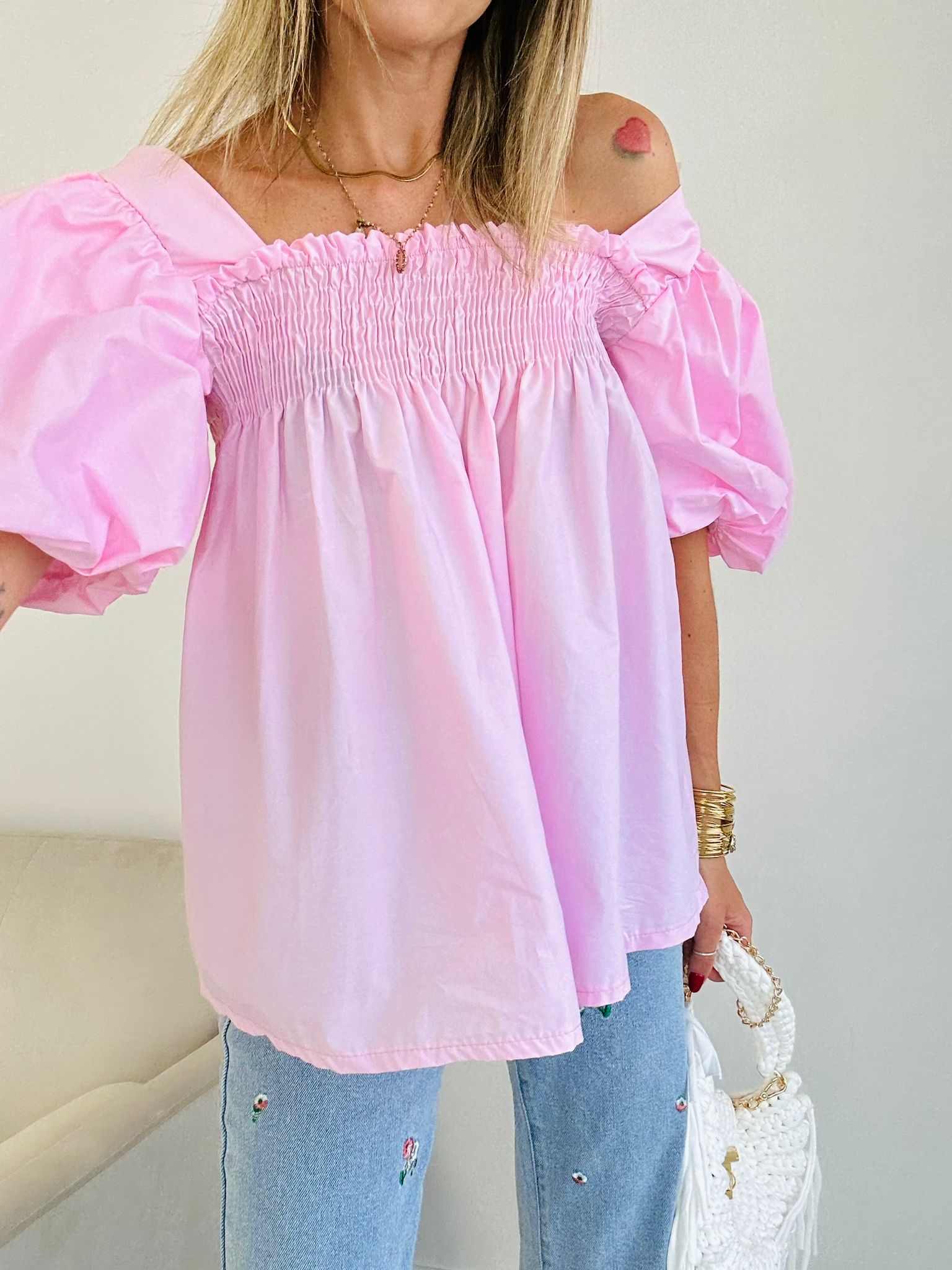 Bea Bluse - Rosa