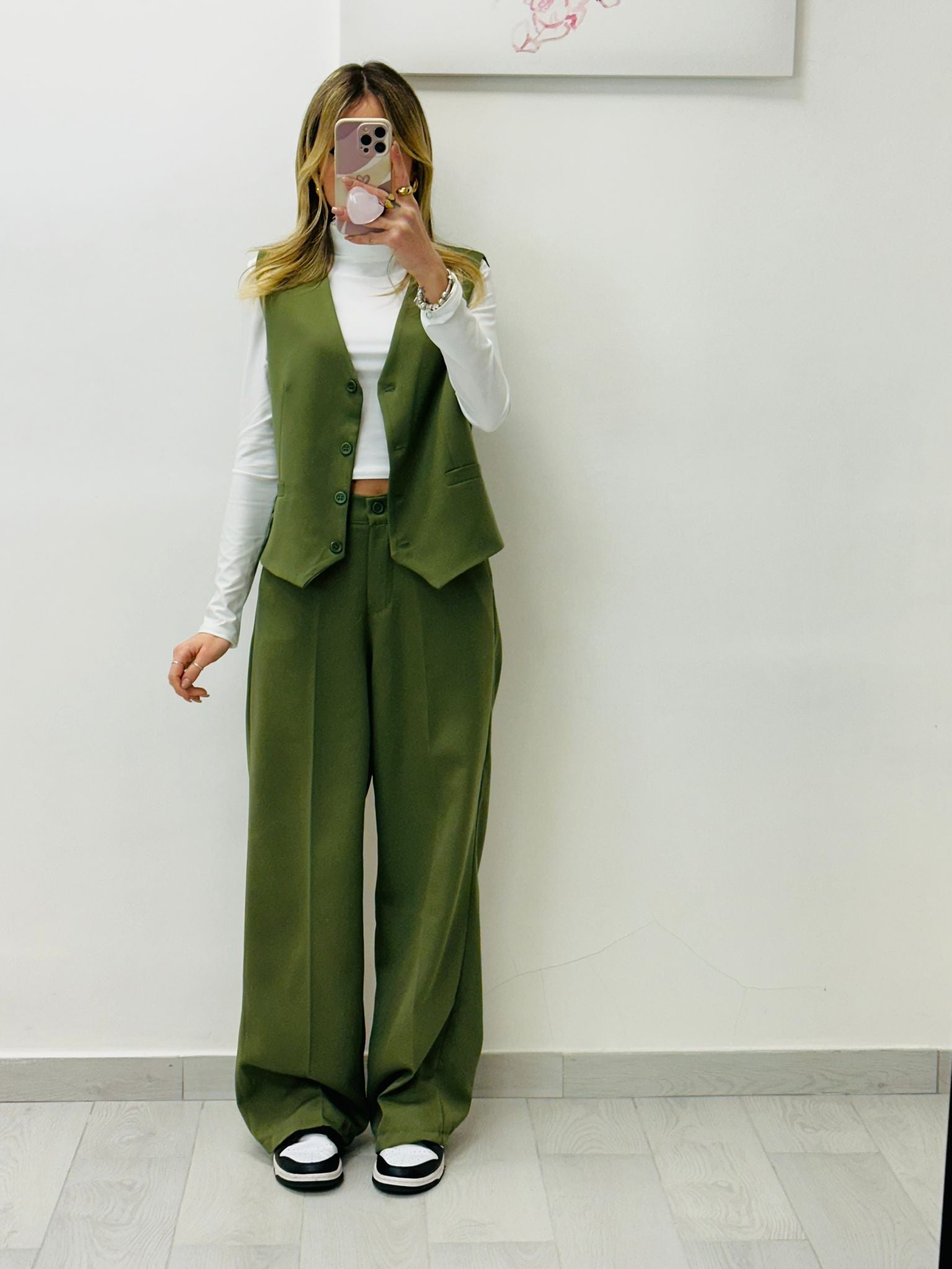 Costume Paris (Gilet + Pantalon) - Vert - FR4210