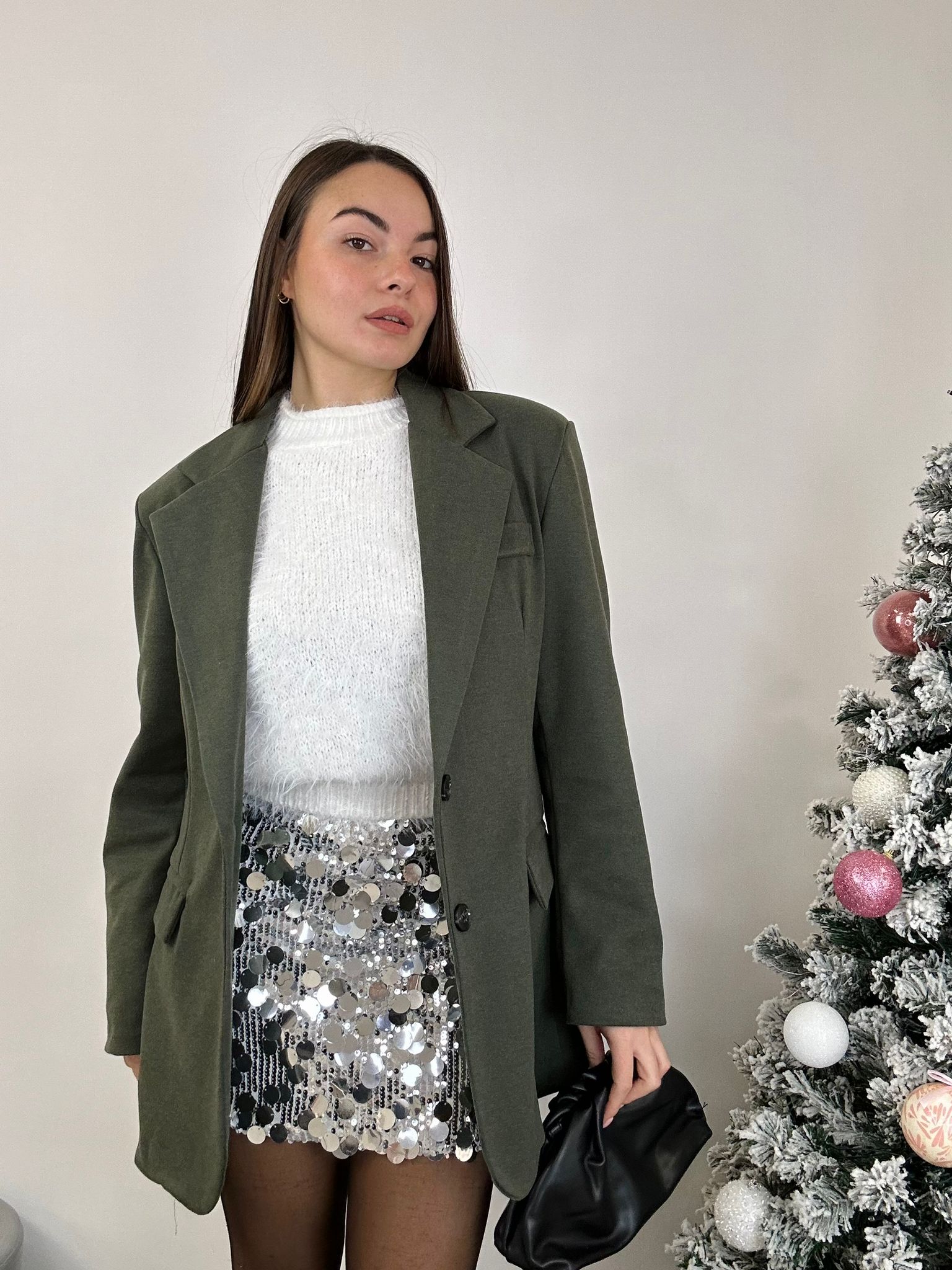 Cappotto a Giacca - Verde Militare