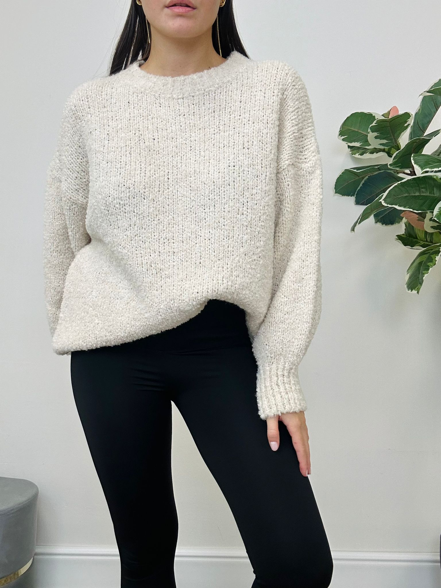 Ania-Pullover – Beige