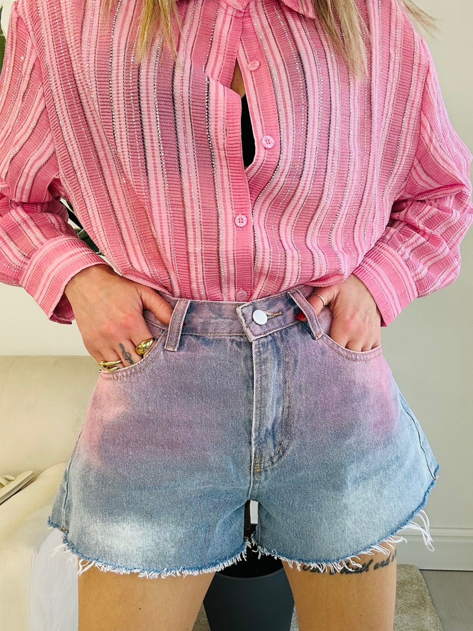 Shorts Vero - Sfumature rosa