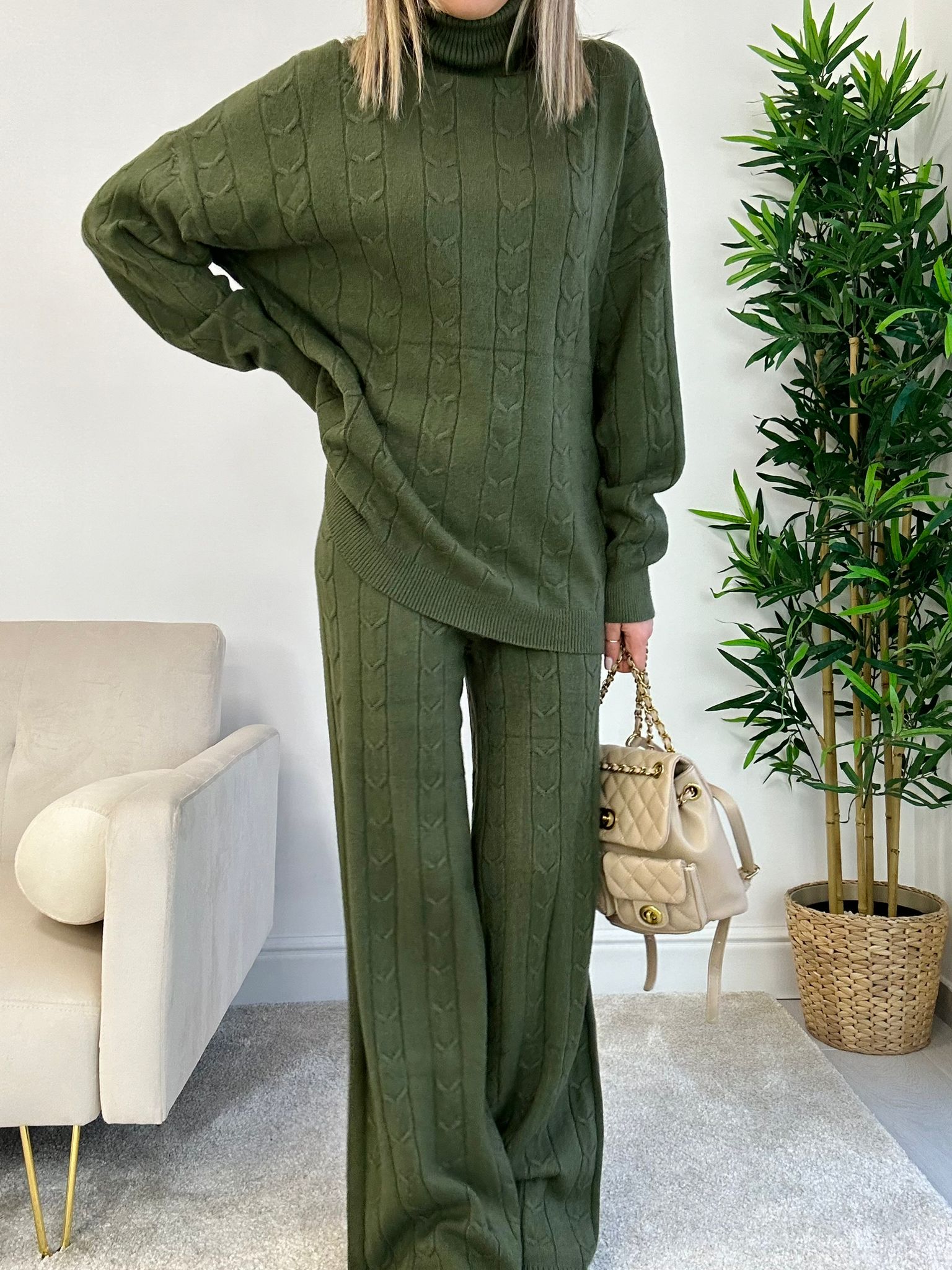 Coordinato Mara (Maglione + Pantalone) Verde