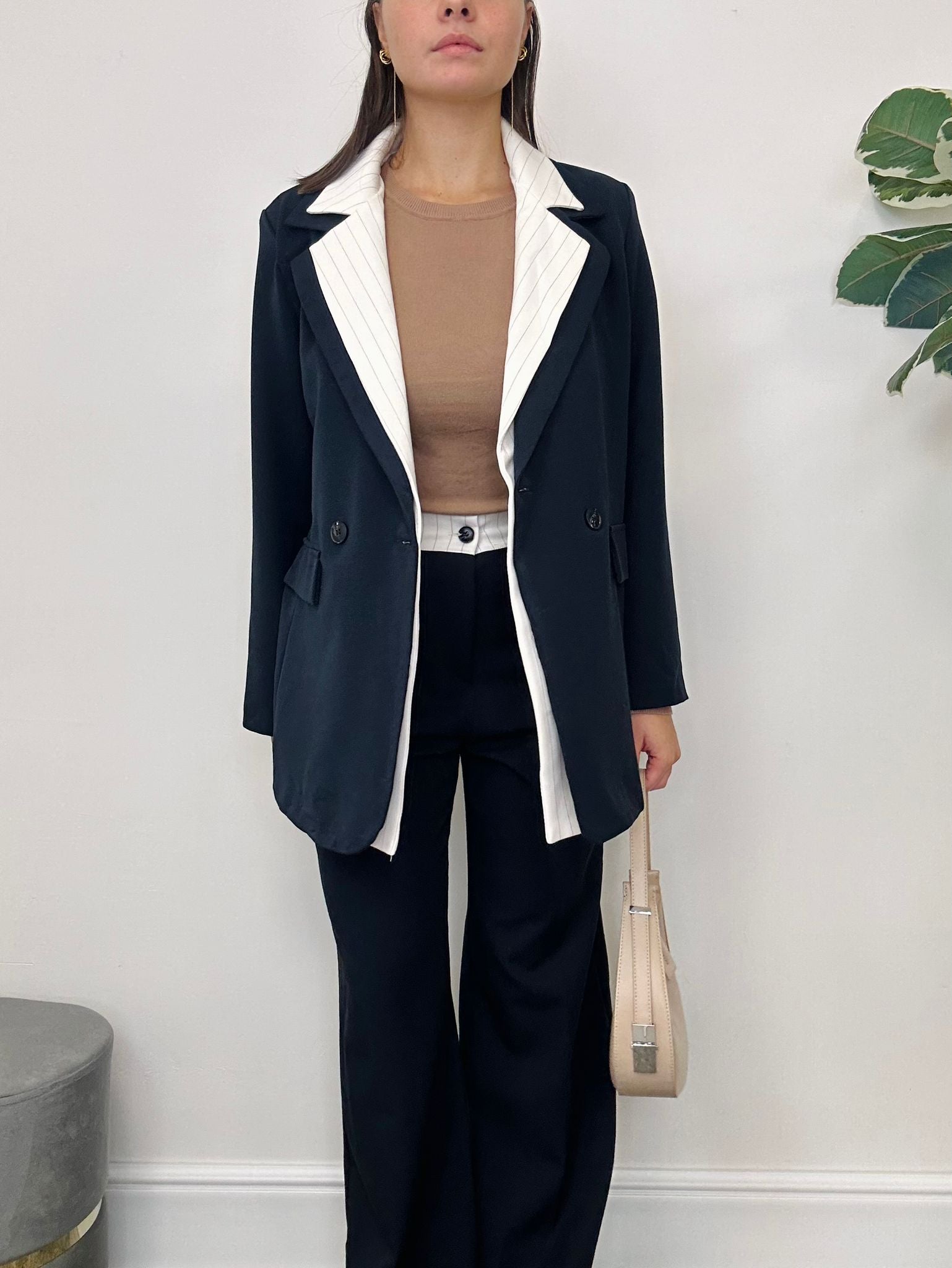 Sydney-Anzug (Blazer + Hose) Blau