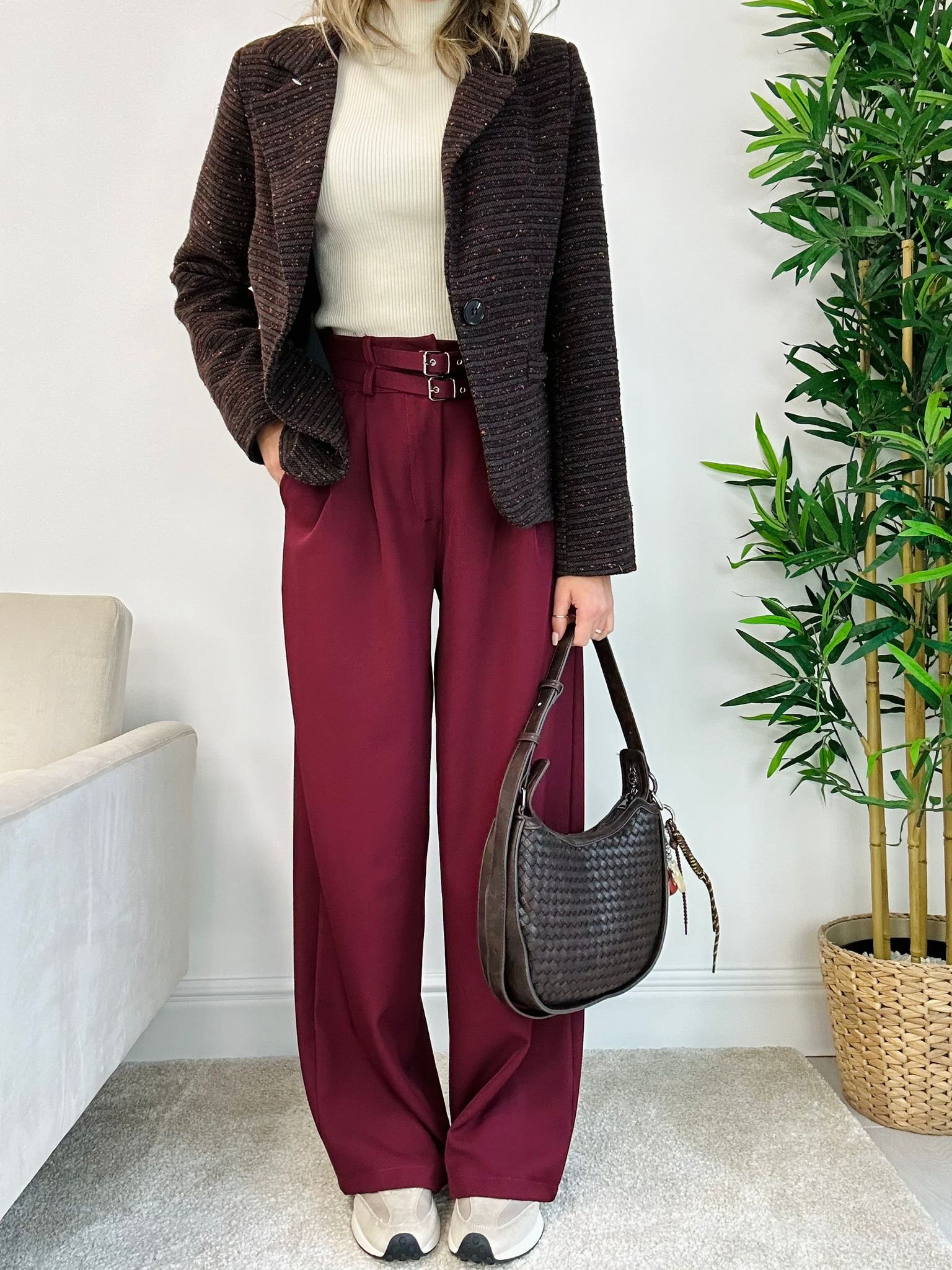 Pantalone Leo - Bordeaux