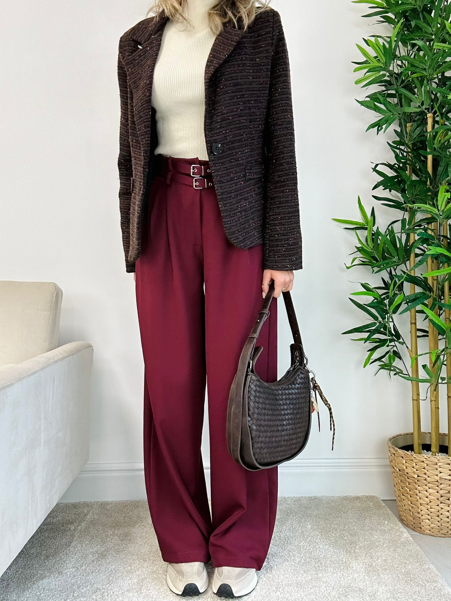 Pantalone Leo - Bordeaux