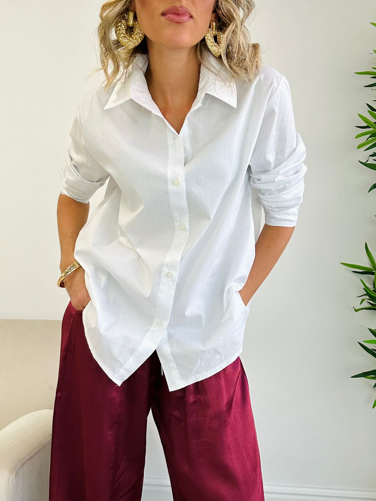 Camicia Bianca Basic