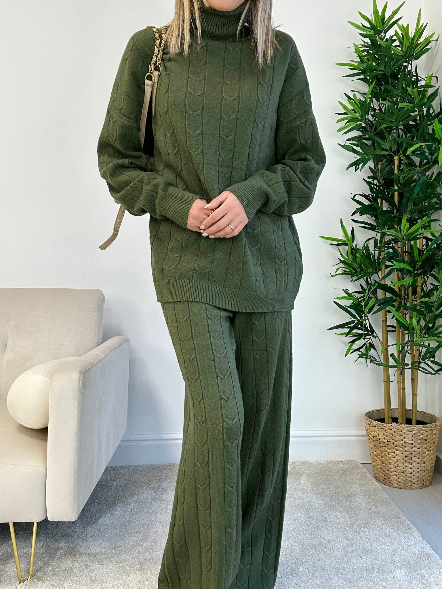 Coordinato Mara (Maglione + Pantalone) Verde