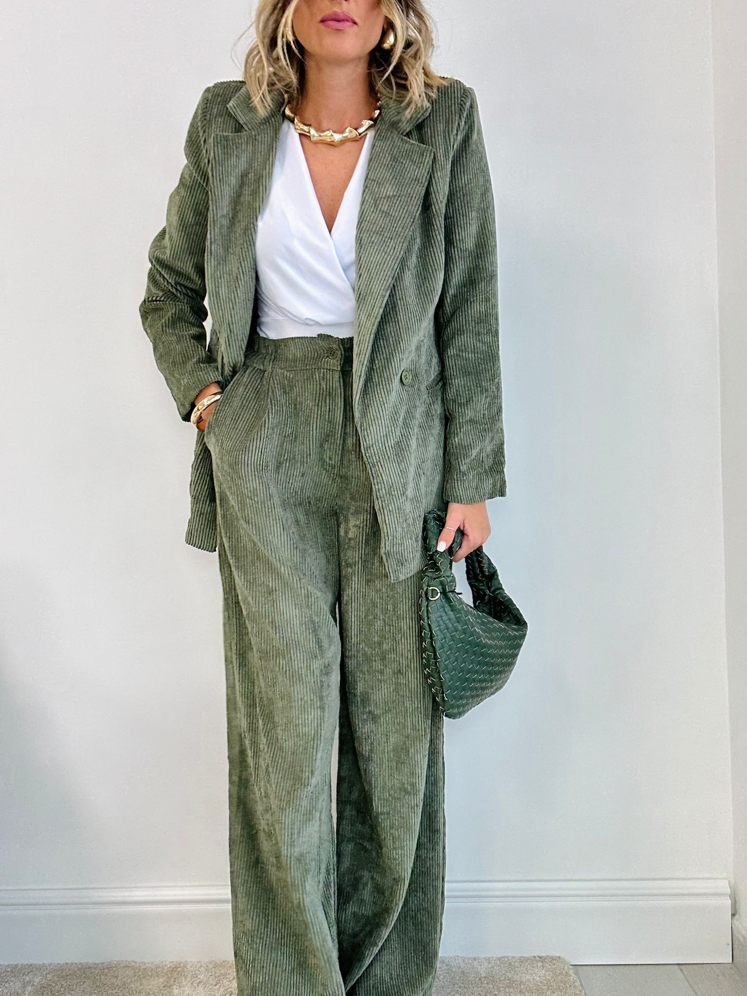 Tailleur Lisbona (Giacca + Pantalone) Verde