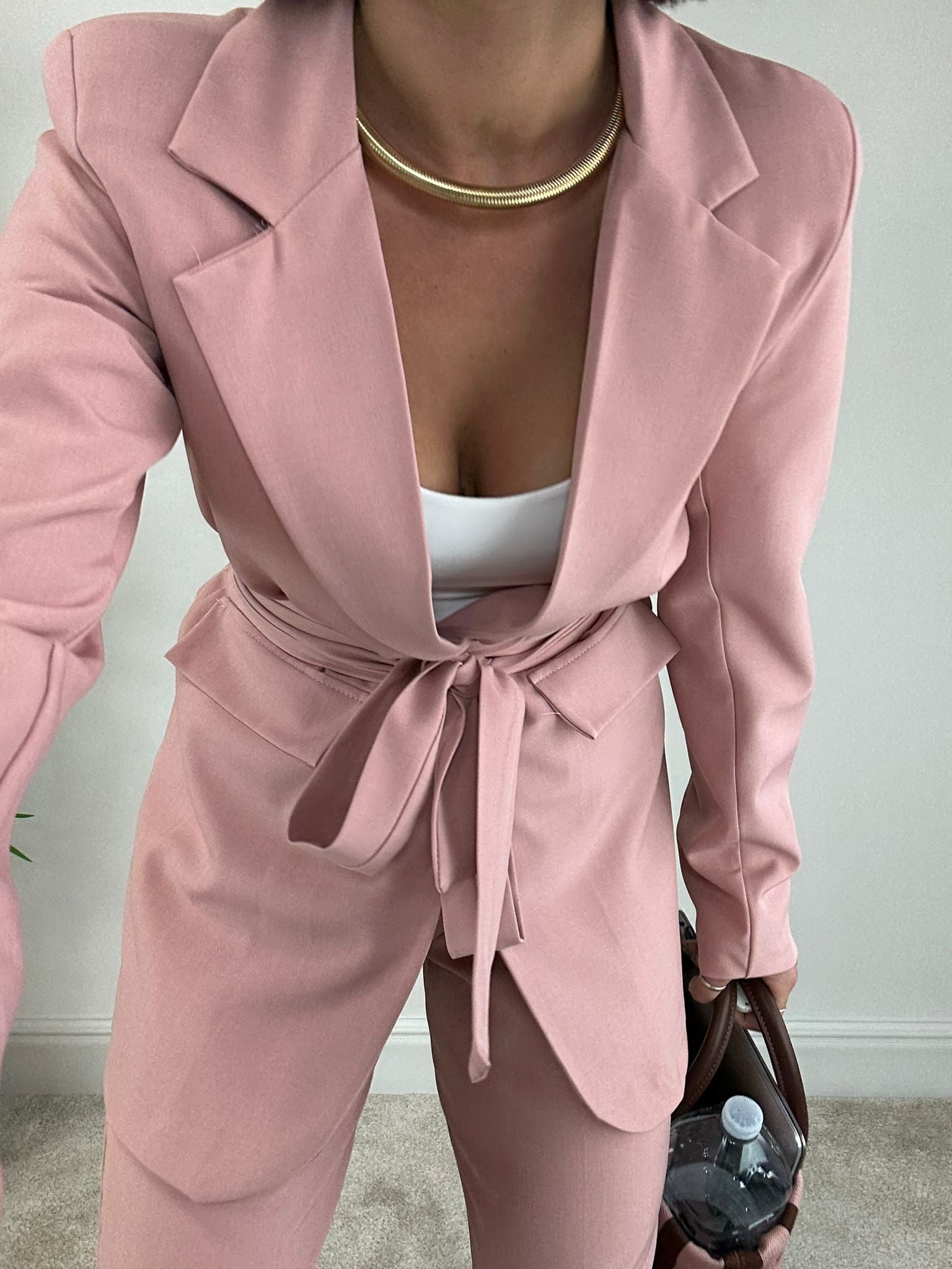 Tailleur Parigi (Blazer + Pantalone) Rosa Antico