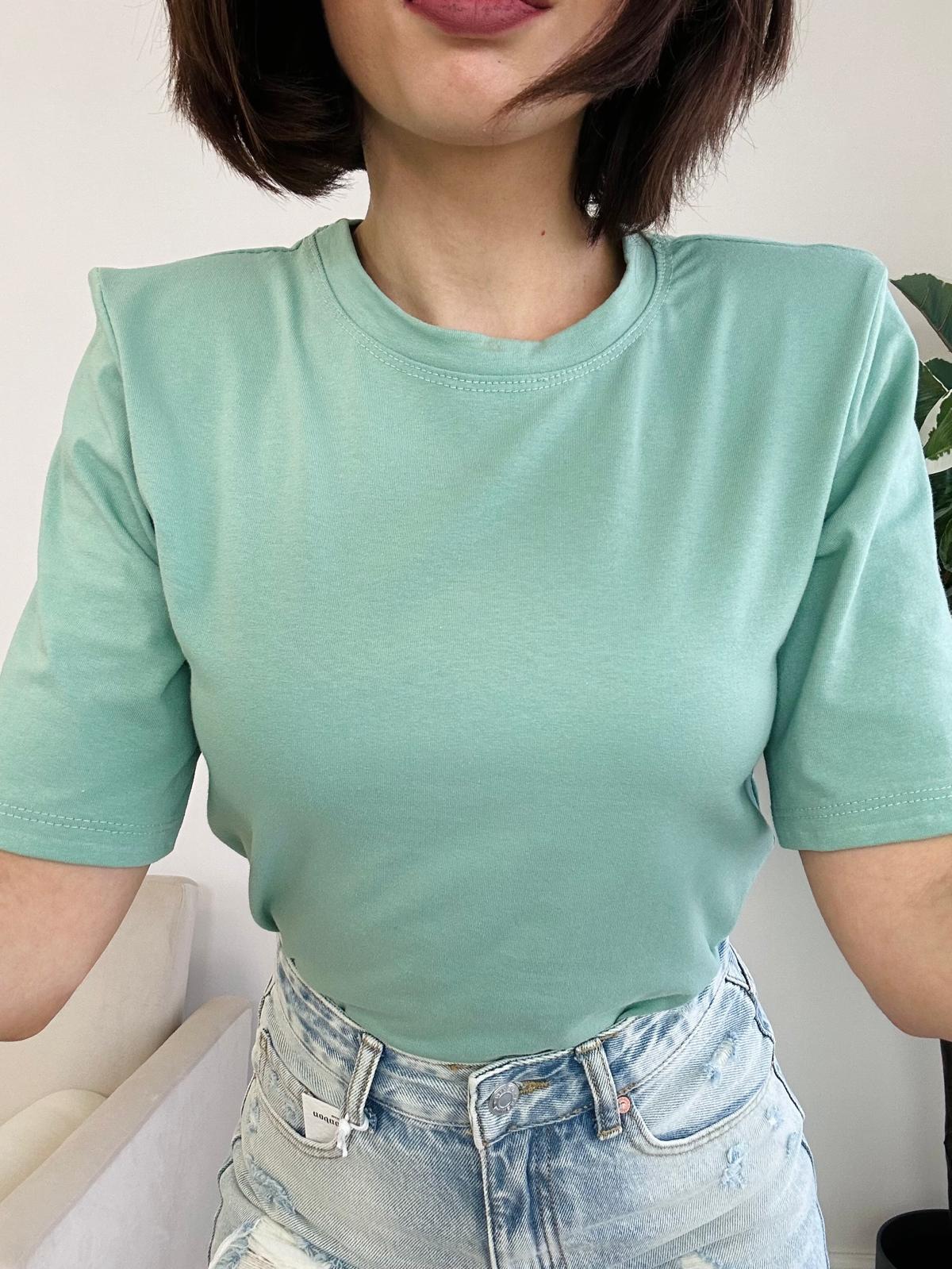 Schlichtes T-Shirt – Salbeigrün
