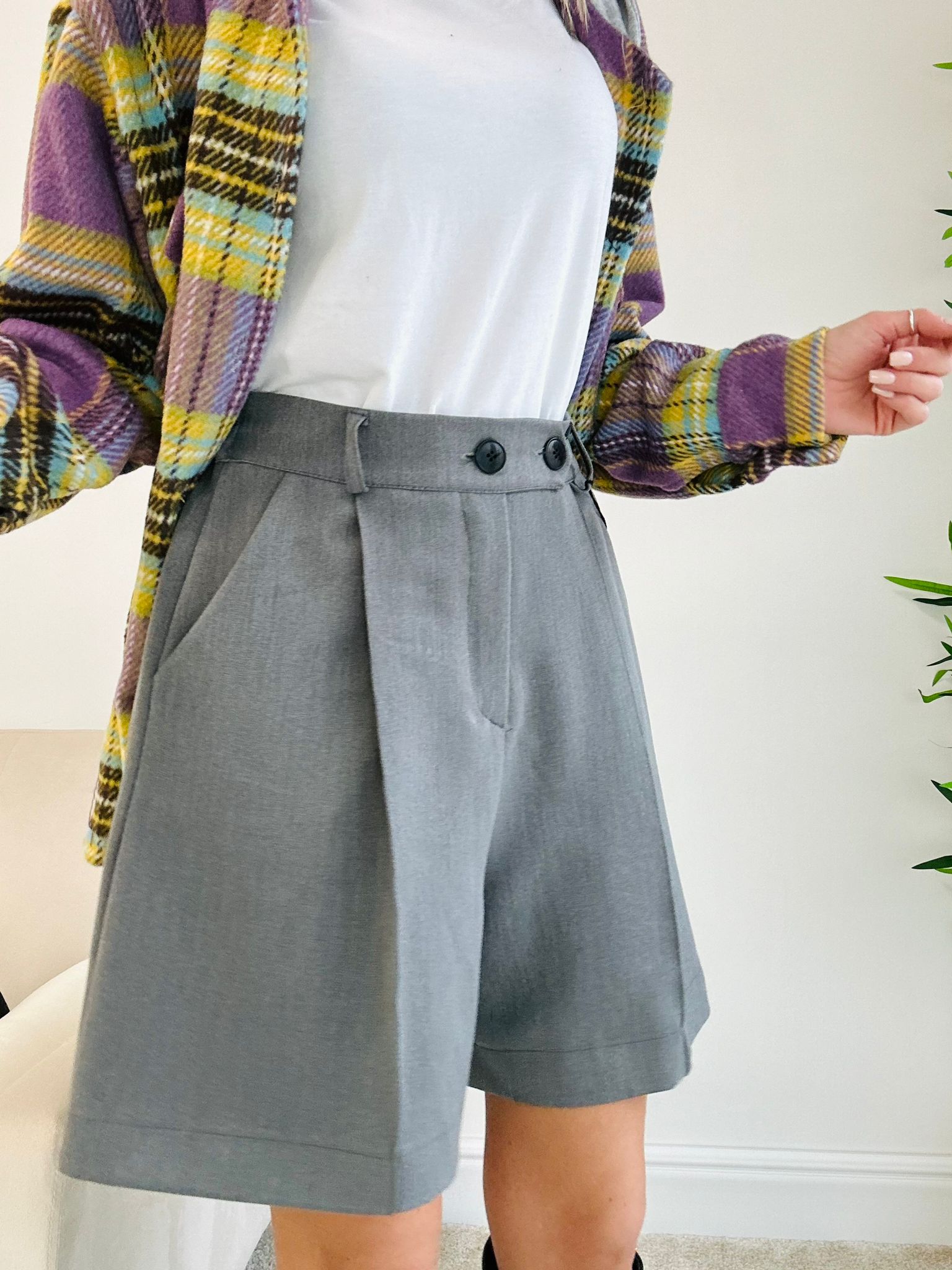 Pantaloncino Oliver - Grigio