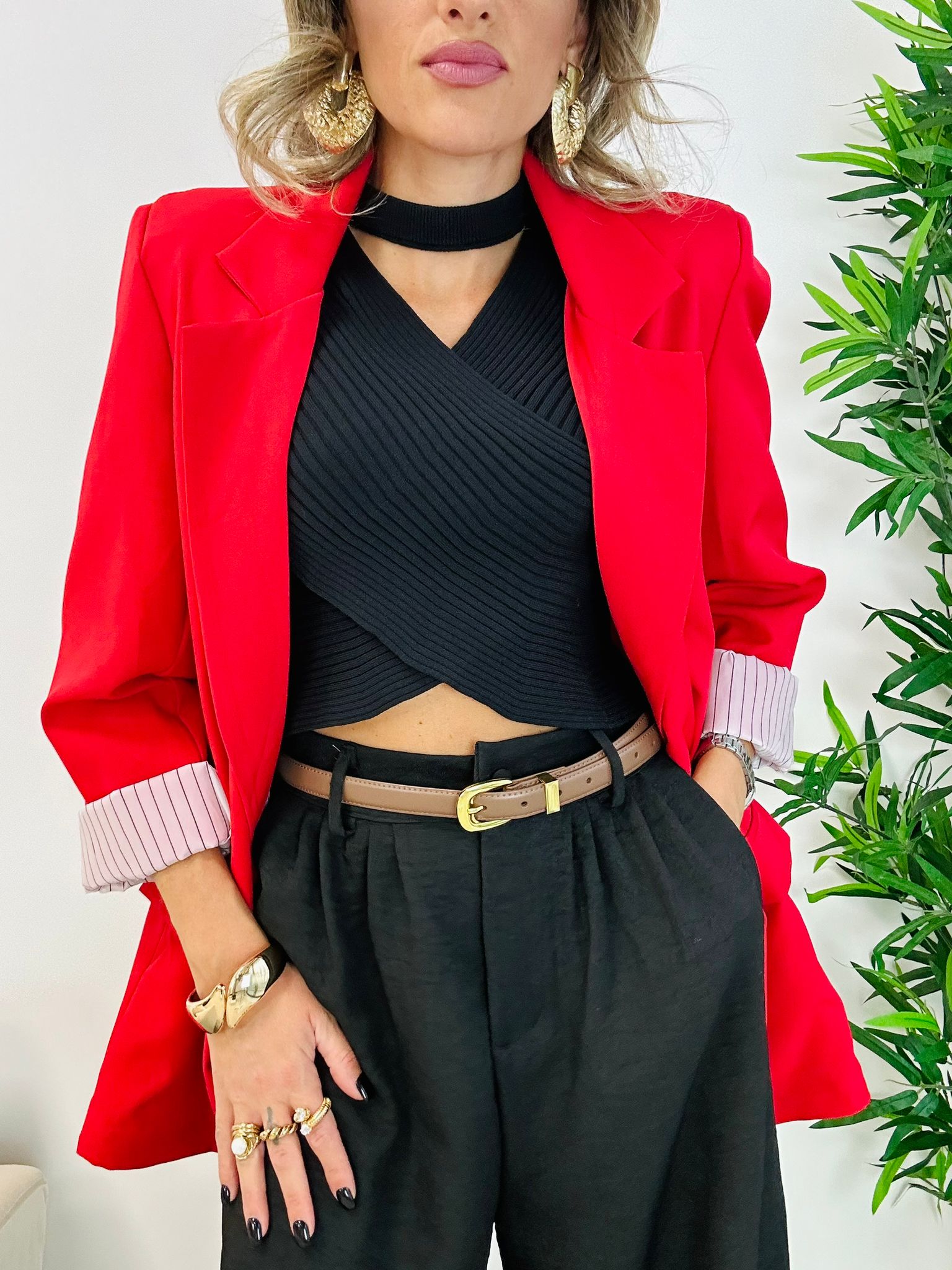 Blazer Dana - Rosso