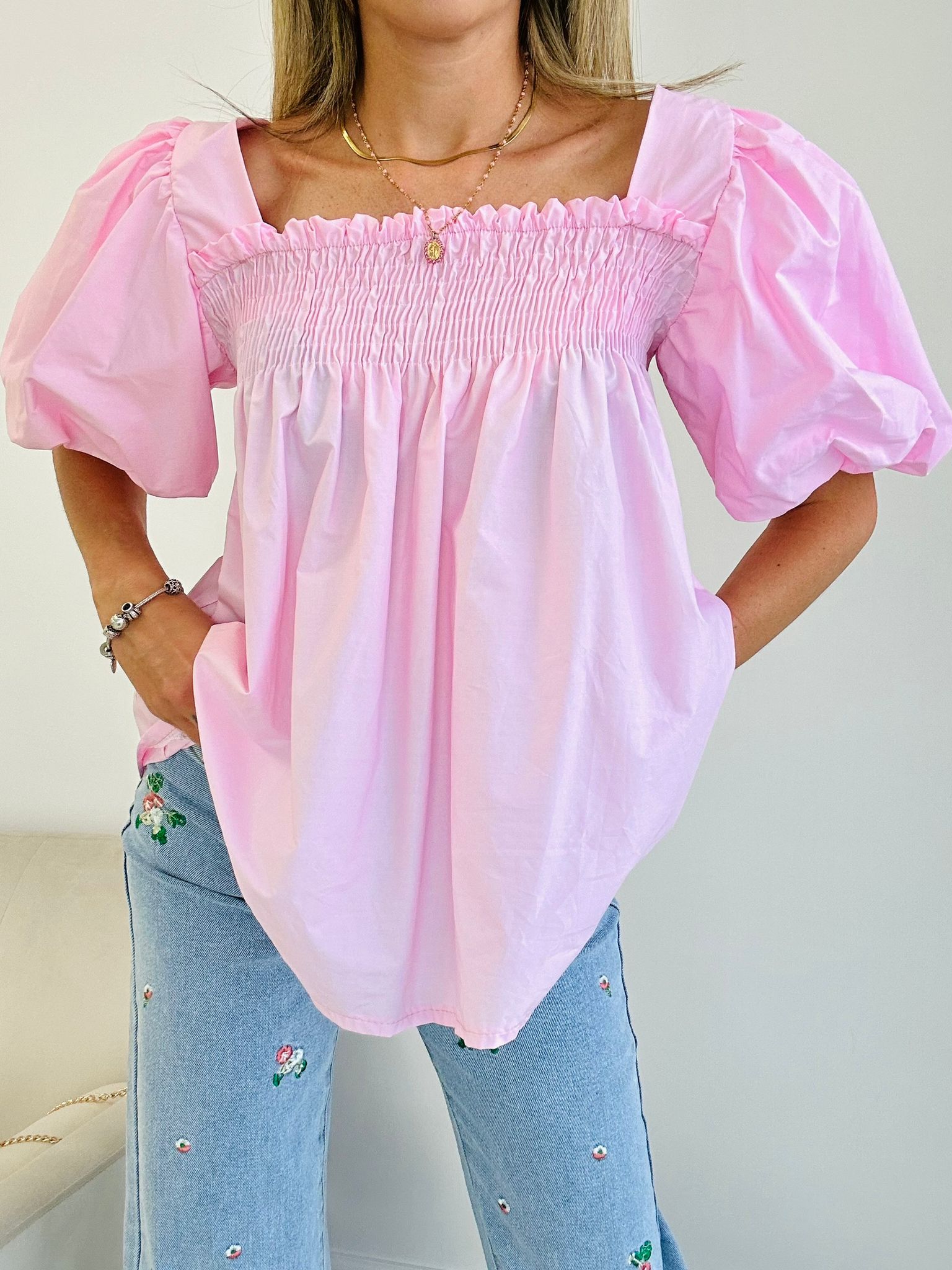 Blouse Béa - Rose